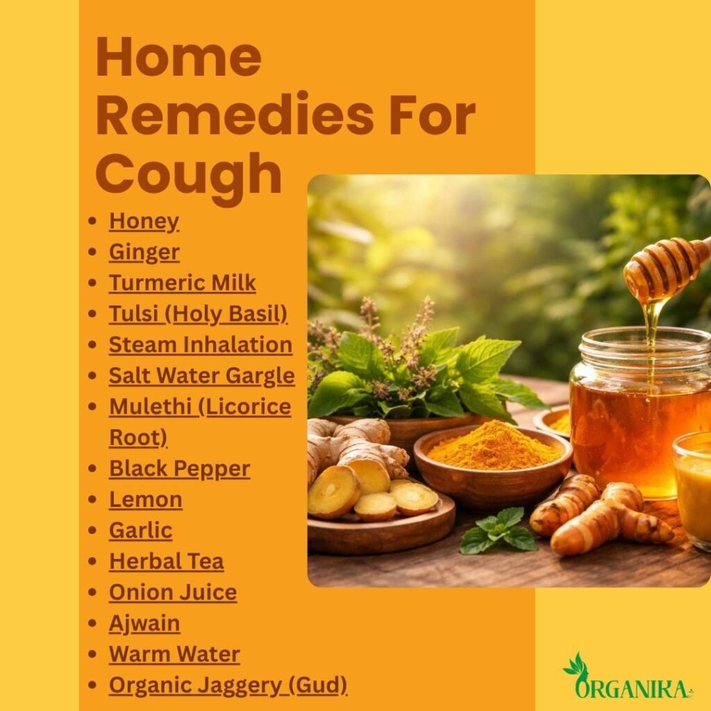 Home Remedies for Cough

