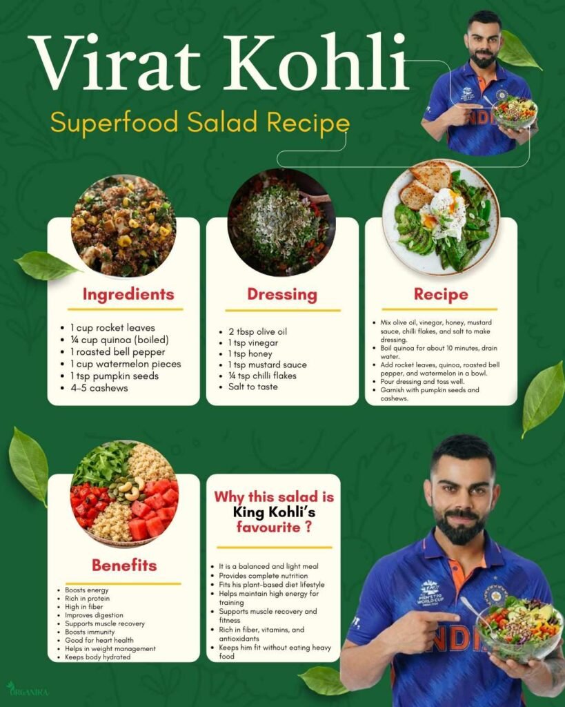 Virat Kohli Superfood Salad
