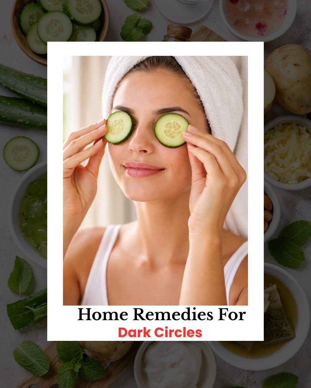 Dark Circles Home Remedies